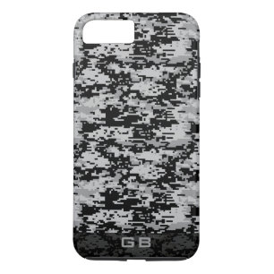 Case-Mate iPhone Case Monogramme fait sur commande de Didgital Camo