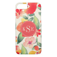 Monogramme floral