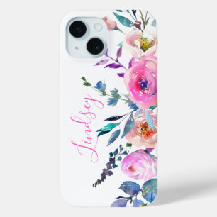 Coque Case-Mate iPhone Monogramme Floral Boho Lever du Soleil