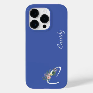 Coque Case-Mate iPhone Monogramme floral c Retraite