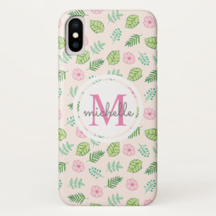 Case-Mate iPhone Case Monogramme floral chic moderne