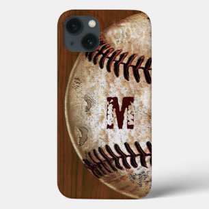 Etui iPhone 13 Monogramme frais, cas de l'iPhone 6S de base-ball
