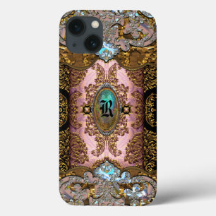 iPhone 13 Coque Monogramme français dur Enghelryste 6/6