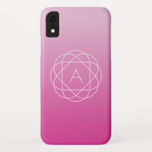 Case-Mate iPhone Case Monogramme géométrique en forme de fleur Ombre d