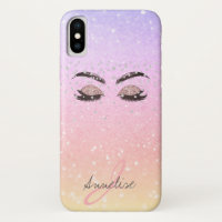 Monogramme girly parties scintillant iridescente g
