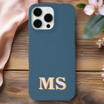 Coque iPhone 16 Pro Max Monogramme initial minimaliste moderne<br><div class="desc">Créez votre propre coque iphone personnalisé avec un nom initial personnalisé dans la typographie minimaliste moderne. Disponible en plusieurs couleurs et styles.</div>