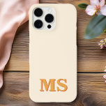 Coque iPhone 16 Pro Max Monogramme initial minimaliste moderne<br><div class="desc">Créez votre propre coque iphone personnalisé avec un nom initial personnalisé dans la typographie minimaliste moderne. Disponible en plusieurs couleurs et styles.</div>