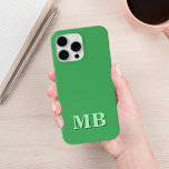 Case-Mate iPhone Case Monogramme initial minimaliste moderne<br><div class="desc">Étui téléphonique minimaliste Moderne Initiale Monogramme. Créez votre propre coque iphone personnalisé avec un nom initial personnalisé.</div>