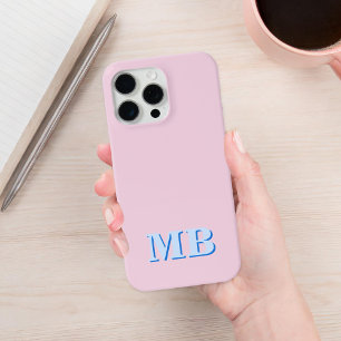 Case-Mate iPhone Case Monogramme initial minimaliste moderne