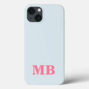 Case-Mate iPhone Case Monogramme initial minimaliste moderne