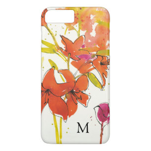 Coque Case-Mate iPhone Monogramme   la prune de Patty