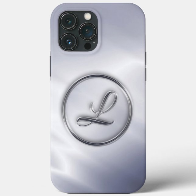 Coques Case-Mate iPhone Monogramme "Lettre L" (Verso)