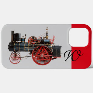 Etui iPhone Case-Mate MONOGRAMME LOCOMOTIF À VAPEUR vintage