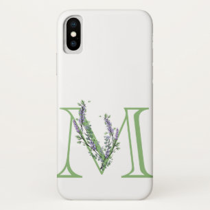 Case-Mate iPhone Case Monogramme M Lavender Eucalyptus