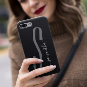 Coque Case-Mate iPhone Monogramme manuscrit moderne