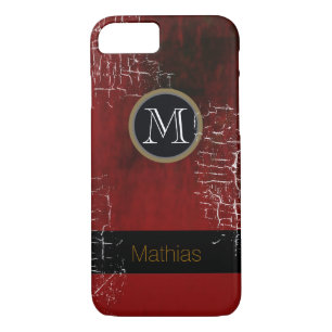 Coque iPhone 8/7 monogramme masculin