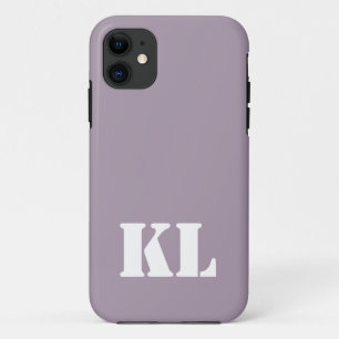 Case-Mate iPhone Case Monogramme minimaliste en quartz solide rose