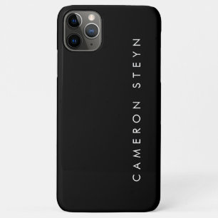 Case-Mate iPhone Case Monogramme Minimaliste noir et blanc