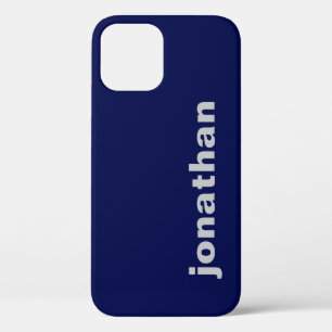 Case-Mate iPhone Case Monogramme Moderne Bleu Marine