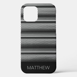 Case-Mate iPhone Case Monogramme moderne en argent