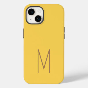 Coque Case-Mate iPhone Monogramme moderne initiale simple