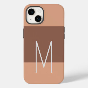 Coque Case-Mate iPhone Monogramme moderne initiale simple