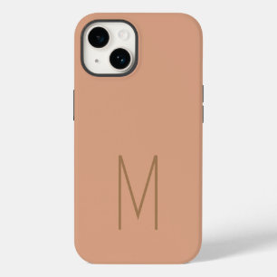 Coque Case-Mate iPhone Monogramme moderne initiale simple