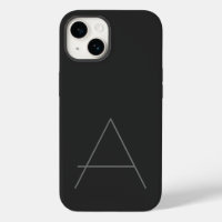 Monogramme moderne initiale simple
