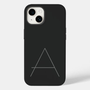 Coque Case-Mate iPhone Monogramme moderne initiale simple