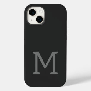 Coque Case-Mate iPhone Monogramme moderne initiale simple