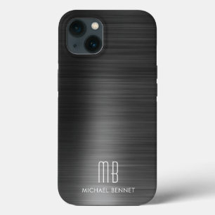 Case-Mate iPhone Case Monogramme moderne noir