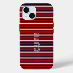 Coque Case-Mate iPhone Monogramme moderne trié