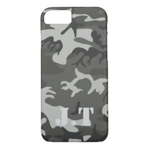 Coque iPhone 7 Monogramme Motif de Camouflage urbain