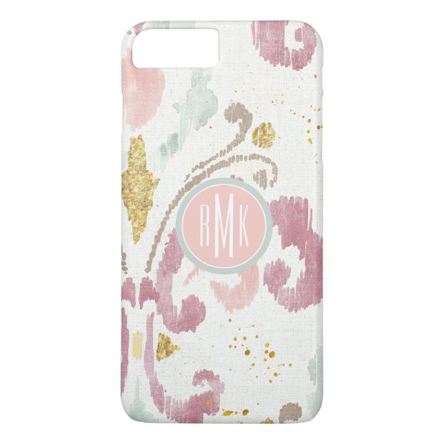 Coques Case-Mate iPhone Monogramme| Motif Soft Deco (Dos)