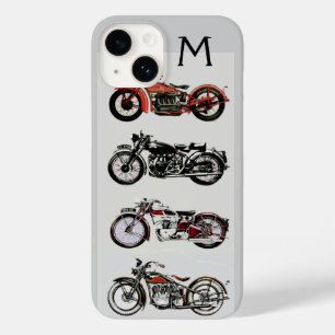 Coque Pour iPhone 14 MONOGRAMME MOTOCYCLES vintages