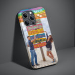 Coque Case-Mate iPhone Monogramme Nom photo Colorful Wave tendance modern<br><div class="desc">Monogramme Photo Name Colorful Wave Moderne iPhone Smartphone Case contient votre photo préférée avec vos noms et monogrammes personnalisés sur un accent d'onde coloré. Un cadeau parfait pour Noël,  anniversaire,  vacances,  meilleurs amis,  couples,  anniversaire et plus encore. Conçu par ©Evco Studio www.zazzle.com/store/evcostudio</div>