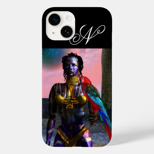 COQUES Case-Mate iPhone MONOGRAMME NORA CYBER WARRIOR (Verso)