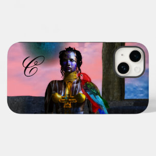 COQUE POUR iPhone 14 MONOGRAMME NORA CYBER WARRIOR