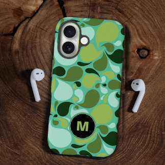 Coque Pour iPhone 16 Monogramme Paisley Life
