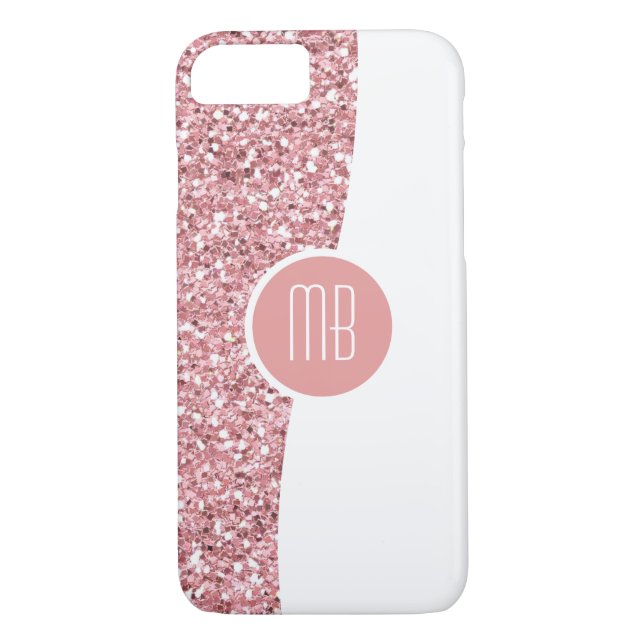 Coques Case-Mate iPhone Monogramme Parties scintillant Bling (Dos)