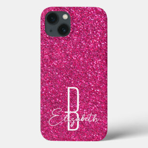 Case-Mate iPhone Case Monogramme Parties scintillant rose