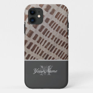 Case-Mate iPhone Case Monogramme personnalisable avec grunge en bois!