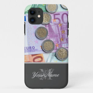 Case-Mate iPhone Case Monogramme personnalisable avec pièces et billets 