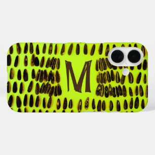 Coques iPhone 16 Monogramme personnalisable Cool coupé unique