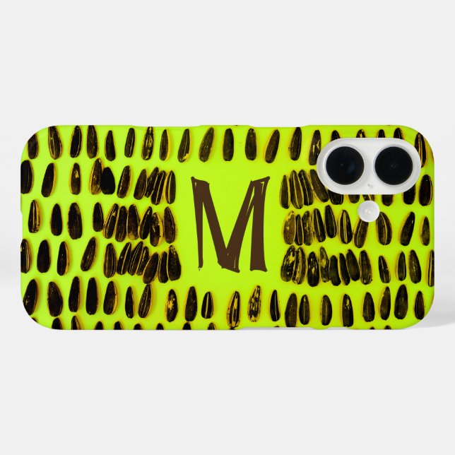 Coques Case-Mate iPhone Monogramme personnalisable Cool coupé unique (Verso (horizontal))