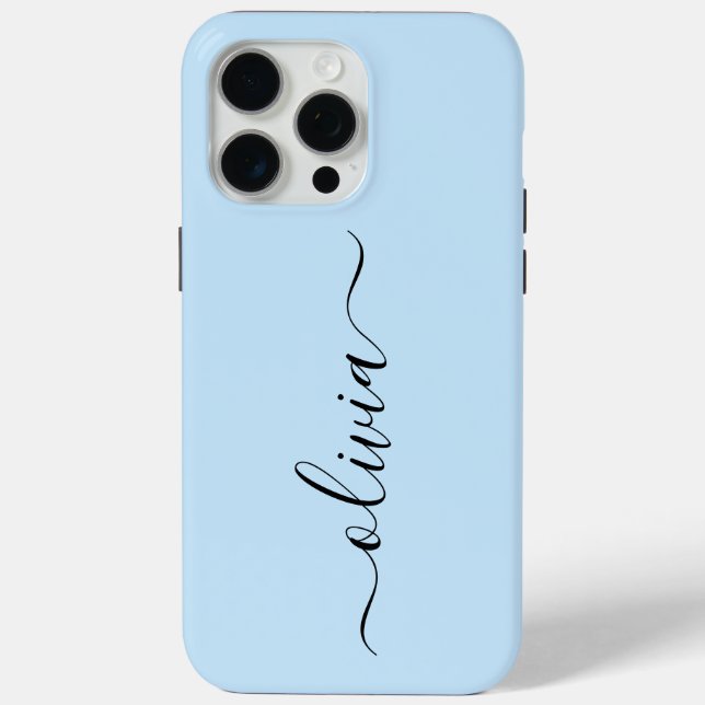 Coques Case-Mate iPhone Monogramme Personnalisé (Verso)