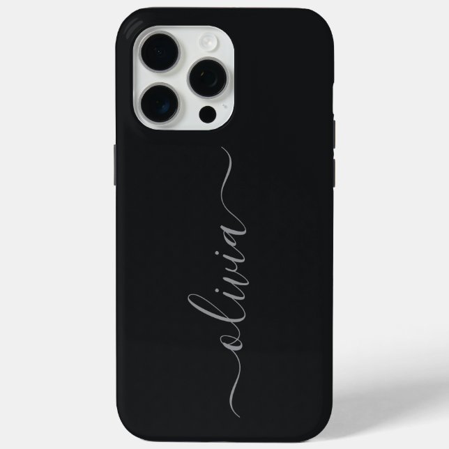 Coques Case-Mate iPhone Monogramme Personnalisé (Verso)