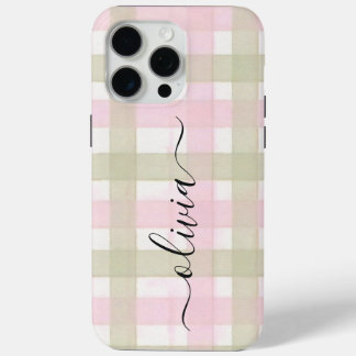 Coque Case-Mate iPhone Monogramme Personnalisé