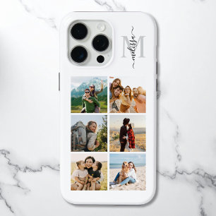 Coque Case-Mate iPhone Monogramme Personnalisé 6 Photo Collage