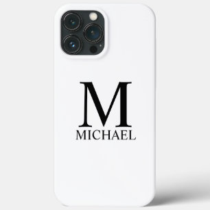 Case-Mate iPhone Case Monogramme personnalisé classique et nom Coque-Mat